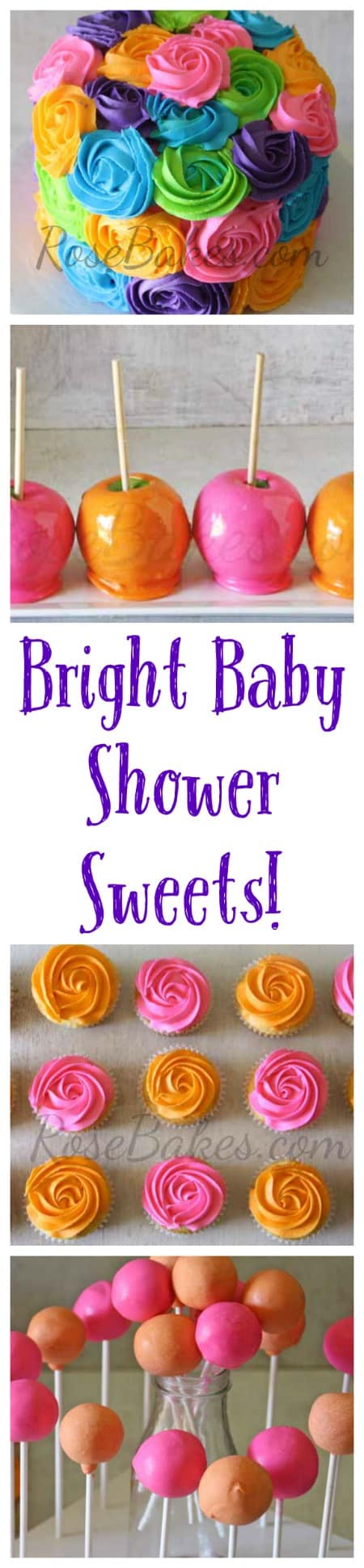 Bright Baby Shower Sweets