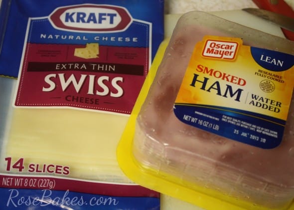 Chicken Cordon Bleu Casserole Swiss Cheese and Ham
