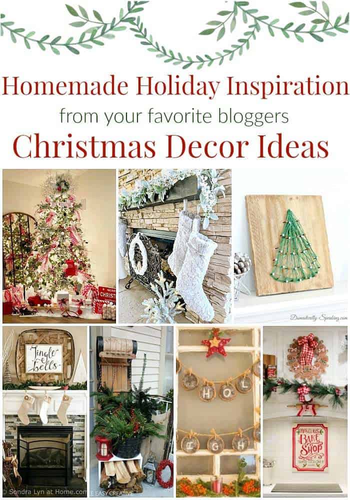 Homemade Holiday Inspiration - Christmas Decor Ideas