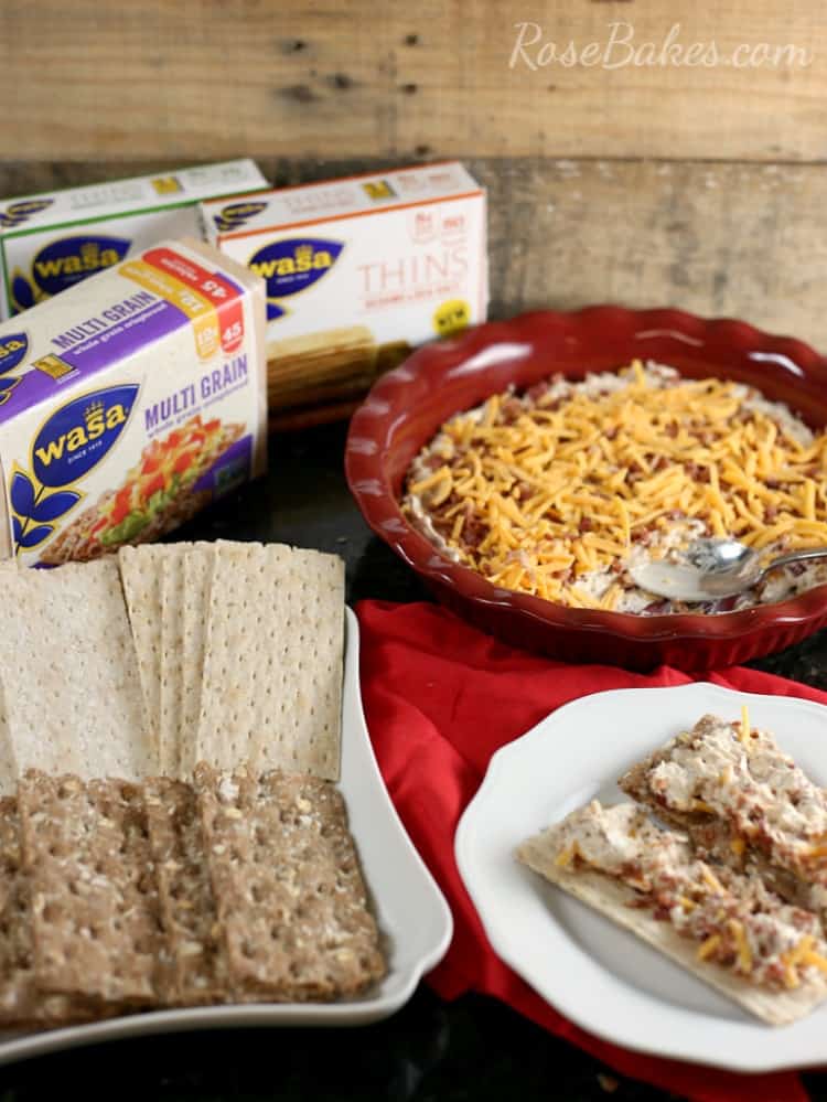 creamy-bacon-cheese-dip-with-wasa-crackers