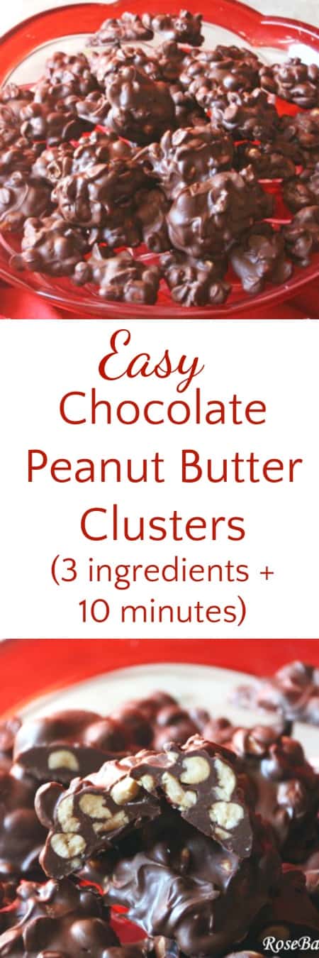 Easy Chocolate Peanut Butter Clusters