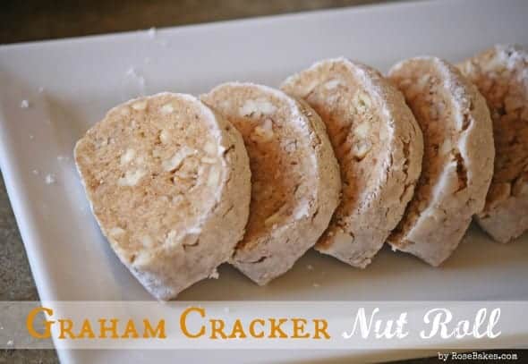 Graham Cracker Nut Roll with Logo