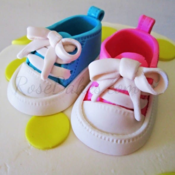 Gumpaste Baby Converse Shoes PM