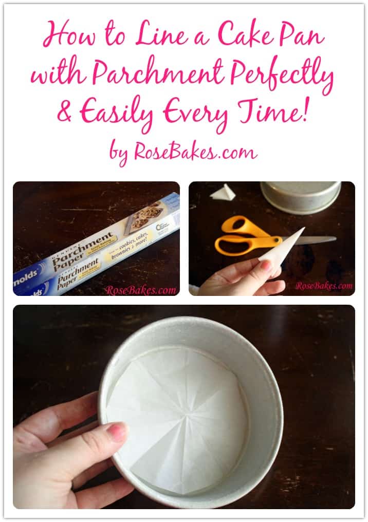 How to Line a Cake Pan with Parchment Paper Perfectly & Easily Every Time