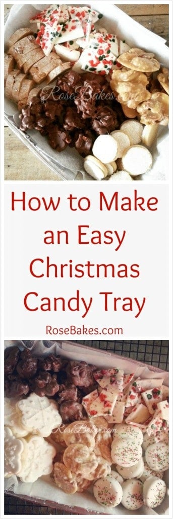 How to Make an Easy Christmas Candy Tray