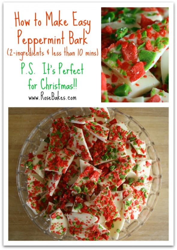 How to Make Easy Peppermint Bark