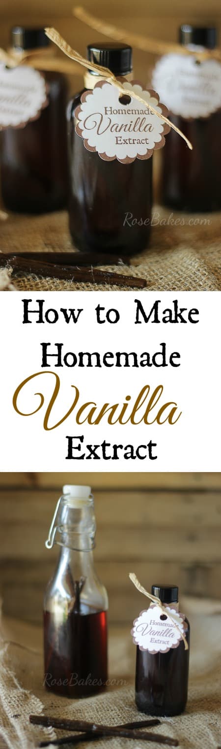 How to Make Homemade Vanilla Extract - Only 2 Ingredients