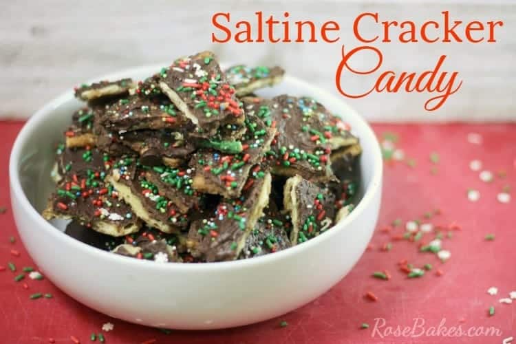 Saltine Cracker Candy | RoseBakes.com