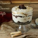 Tiramisu Brownie Trifle
