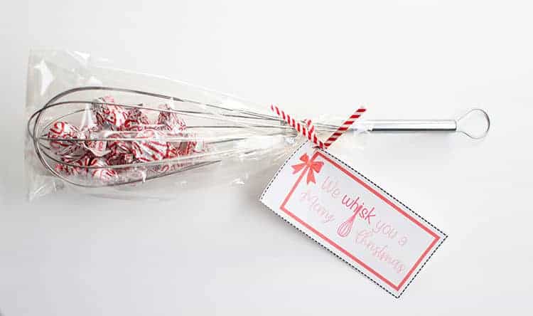 We Whisk You a Merry Christmas Gift Idea - Whisk with Kisses Inside