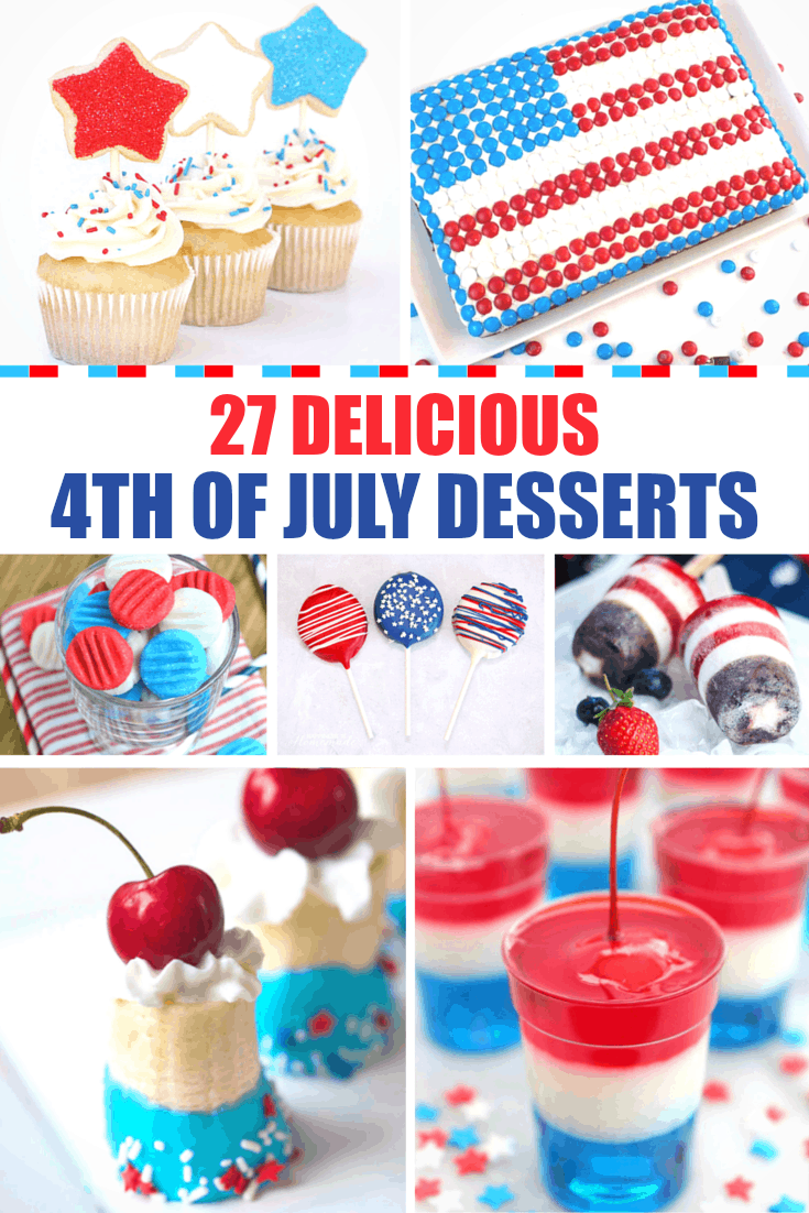 27 delicious 4th of July desserts 