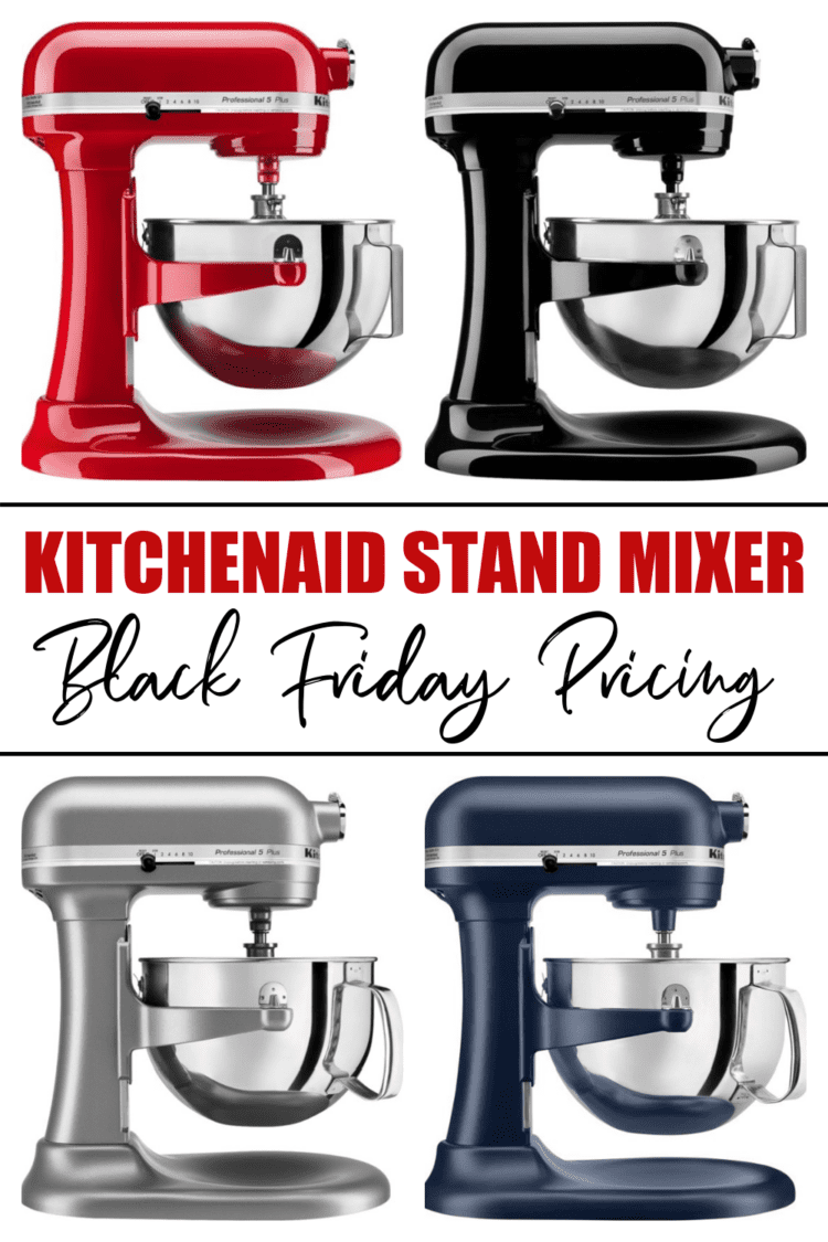 KitchenAid Stand Mixer Black Friday Pricing 